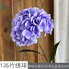 135 Piezas de Hortensias Artificiales, Hortensias Realistas tipo Llama, Decoraciones Frescas de Pared de Flores para Bodas, Flores Falsas para Área de Bienvenida y Guía de Pasillo Flores de Seda
