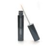 Tubo de Gloss Labial Yueshunxing, Tubo Quadrado de Gloss Labial Preto Brilhante, Material de Embalagem para Tubo de Gloss Labial de 3,5ml, Tubo Vazio Transparente para Brilho Labial