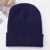 Gorros de lana para exteriores al por mayor para comercio exterior, gorros de punto de color liso, calentadores de cabeza tipo ski de estilo japonés para mujeres y hombres, gorros cálidos transfronterizos
