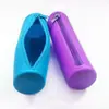 Suministro de fábrica almohada larga de silicona billetera con cremallera billetera cilíndrica nueva creativa bolsa de cosméticos al por mayor