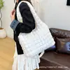 Bolsa de Nube al por Mayor Transfronteriza 2026 Nuevo Estilo Bolsa Tote Burbuja Plegada con Algodón Acolchado, Hombro Único, Cruzada, Bolso de Mano, Bolso de Axila para Mujeres