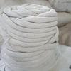 Cuerda de asbesto resistente a altas temperaturas, ignífuga, sin polvo, fibra de silicato de aluminio, cuerda trenzada redonda de asbesto, sellado de aislamiento, máquina hiladora, cuerda de asbesto