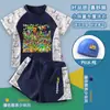 Plantas vs.. Zombies 2 Traje de Baño Fat Boy Estilo Nuevo Traje de Baño para Niños Mayores Conjunto de Natación Infantil de Dos Piezas 8