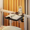 Estante de Almacenamiento para Mesita de Noche Cesta Colgante Plegable para Cama de Dormitorio, Tablero de Extensión de Almacenamiento para Litera de Estudiante, Escritorio de Computadora de Dormitorio