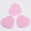 Dulce de imitación fondo plano forma de corazón PVC dulce DIY comida para niños jugar crema funda para teléfono móvil belleza material DIY