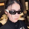 Estilo Xiao Xiang Nuevo Producto CH5525 Gafas de Sol para Mujer Libro de Montar Rojo Color Celebrante en Línea Placa a Juego Personalizada Caja Pequeña Gafas de Sol
