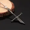 Periféricos de Cine y Televisión Europeos y Americanos El Señor de los Anillos Nasir y Andúril Colgante de Collar Espada Rota Joyería Transfronteriza