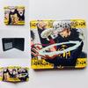 Cartera One Piece Luffy Sauron Joba monedero corto para hombre cartera de piel PU tarjetero