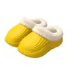 Pantuflas de Algodón con Soporte para el Arco 4.0 para Mujer, Invierno Felpa Gruesa Cálida Suela Gruesa de EVA Antideslizante, para Usar en Casa y al Aire Libre, Pantuflas Peludas