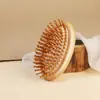 Peine de Aire con Airbag Personalizado al por Mayor Peine de Bambú para el Cabello Peine con Cojín de Aire Suavizante Masajeador de Cabeza Peine Especial de Masaje para Mujeres