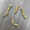 Paquete de materiales DIY hecho a mano flores mixtas plantas flores secas estilo bosque de jardín de infantes creación de anillos decoración piñas de Navidad
