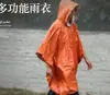 Manta de aislamiento de emergencia de papel de aluminio portátil para escalada en montaña al aire libre, camping, supervivencia en la naturaleza, protección contra el frío y la congelación, manta de poncho de emergencia portátil