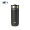 Tyeso Nueva Taza de Café Gran Capacidad Acero Inoxidable 304 Aislamiento Térmico Taza Fría Portátil para Exteriores Taza de Coche