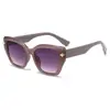 Gafas de Sol Cuadradas de Nuevo Estilo Transfronterizas, Gafas de Sol de Bloqueo de Color Retro Hip-Hop Europeas y Americanas de Gama Alta, Gafas de Sol de Moda con Protección Solar