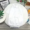 Certidão de registro de casamento Foto Casal Roupa Licença Camisa branca Camisa de manga comprida masculina e feminina Estúdio fotográfico Camisa de casamento Roupa masculina