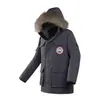 Versión alta 08 chaqueta de plumón de ganso para expedición hombres y mujeres pareja misma con capucha tipo utilitaria cuello grande de pelo engrosada chaqueta cálida