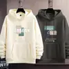 Novedad de Otoño Sudadera de Marca de Moda para Hombre 2026 Nuevo Estilo Chaqueta para Otoño e Invierno, Sudadera con Capucha Estampado Retro Engrosada