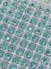 Pedras Strass para Nail Art Rosa Millennium Octogonal 6mm Cristal K9 Brilhante Mini Strass com Base Pontiaguda para Nail Art e Acessórios de Brincos Venda por Atacado