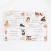Tipetoys Estilo Chino Guka Serie Universo Chino Edición Perro Pegatinas Estampadas en Caliente Colección de Mascotas Perro Lindas