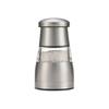 Molinillo de Pimienta Manual Multifuncional Casside Botella de Molienda Conveniente de Acero Inoxidable Molinillo Ajustable de Pimienta Negra