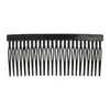 Pente de onda de 24 dentes feito à mão DIY acessório de pente de cabelo de borboleta de tecido, acessório de cabelo vintage, novo pente de cabelo popular de plástico estilo chinês