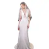 Velo de Perlas para Novia Estilo Palacio Retro Francés Industria Pesada Accesorios para Fotos de Boda Fotografía de Estudio Fotográfico de Gama Alta Adorno para la Cabeza