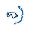 Conjunto de equipamento de snorkel transfronteiriço de duas peças para crianças, meninos e meninas, máscara de snorkel para natação, óculos de mergulho, conjunto de snorkel totalmente seco