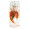 Chaleira de água fria e conjunto de copos de pequena capacidade de alta qualidade conjunto de copos de água de vidro borossilicato alto transparente chaleira para beber água fria para uma pessoa
