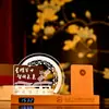 Luz de Noche Acrílica Cultural y Creativa Corporativa, Regalo Conmemorativo de Negocios, Lámpara de Escritorio Luminosa con Carga Inalámbrica, Adorno de Escritorio