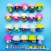 Gashapon de brinquedo de carro traseiro de 45mm de alta qualidade, bola gashapon de máquina de jogo de guindaste feliz de bater palmas, gashapon de 4,5cm