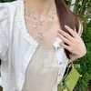 Collar de Estrella de Doble Capa Estilo Vacaciones en la Playa para Mujer, Cadena para Clavícula con Diseño de Nicho de Verano, Cadena para el Cuello de Moda