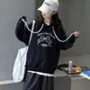Sudadera con capucha para niña Primavera y Otoño 2026 Nueva Moda Ropa de Otoño para Niños Sudadera Pulóver con Lazo para Niña Venta al por Mayor