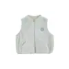 Wuli Bu Yi 2026 Invierno Nuevo Chaleco Chaqueta de Piel para Niños Niñas Dibujos Animados Pequeño Monstruo Chaleco Cálido