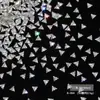 Acessórios de Arte de Unha de Celebridade da Internet Tamanho Mini Pequeno Fundo Pontiagudo Zircônia Super Brilhante Formato Branco Micro Zircônio Luxo Leve Acessórios para Unhas Atacado