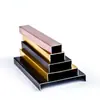 Aleación de Aluminio 5mm 8mm 9mm Protector de Esquina Forma de I Ángulo Recto Forma de L Tira Plana Forma de U Pared de Fondo Tira Decorativa Forma de T Panel de Pared