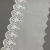 Tecido de Algodão Renda Bordada Vazada Acabamento Cortina DIY Acessórios Feitos à Mão Decoração de Bainha de Vestido Lolita Flores