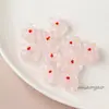 Cuentas de vidrio soplado de flor de durazno de 14 mm estilo ins, materiales para joyería hecha a mano DIY para aretes, collares y pulseras