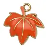 Venta Caliente Transfronteriza Acción de Gracias Hoja de Arce Calabaza Pavo Ardilla Creativo Accesorio DIY Llavero Colgante Pequeño