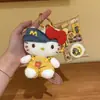 Auténtico Peluche de Dibujos Animados Sanrio Hello Kitty Bolsa Decoración Colgante Llavero Colgante