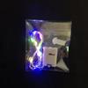 Tira de Luces LED de Color Cálido Ligero de 1.1 m Cable de Luz de Cobre Flash de Tres Velocidades Accesorios de Tira de Luz Decorativa para Flores de Pastel Caja de Regalo Tira de Luces