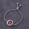 Regalo novia acero titanio hueco aromaterapia abierto pulsera aceite esencial tamaño ajustable europeo y americano pulsera perfume moda