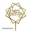 Xuebao Frozen Cake Ornamentos Decorativos Aisha Aisha Belle Princess Girls Birthday Baking Sobremesa Acessórios