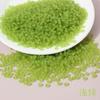 10 gramos de unas 130 cuentas de vidrio translúcido esmerilado de color de 4 mm material para accesorios de joyería para el cabello y collares hechos a mano DIY