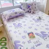 Sábanas 100% Algodón Puro Pieza Única Colcha de Algodón Cama Individual Primavera y Otoño Dormitorio Estudiantil Funda de Almohada Sábanas para Cama Kang Colchón Sábanas para Cama