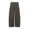 Pantalones cargo estilo retro callejero japonés Rumeng para hombre, otoño, corte holgado, pantalones largos casuales y elegantes de pierna ancha para parejas