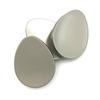 Spot em forma de ovo côncavo suéter casaco decorativo fivela liga alta em forma de casaco botões fivela de metal