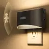 Luz Nocturna con Sensor de Presencia Humana Gy173 Enchufable Tamaño Mediano y Grande Arco Semicircular Decoración de Atmósfera Nocturna Luz con Sensor que se Enciende al Acercarse Personas