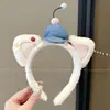 Faixas de cabelo da moda para meninas, perfeitas para outono e inverno, com um design fofo e divertido, apresentando orelhas de gato de desenho animado, e versáteis o suficiente para combinar com qualquer roupa.