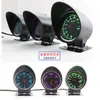 Medidor DEFI de Taiwán para coche modificado, medidor de temperatura del agua, velocidad, voltaje, vacío, presión del turbo, se puede triplicar