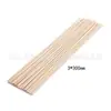 Materiales para Maquetas Arquitectónicas DIY Hechas a Mano para Niños Varilla Redonda Pequeña Madera Maciza Madera de Abedul Palitos de Paleta Palitos de Madera Pequeños Varilla Redonda de Madera